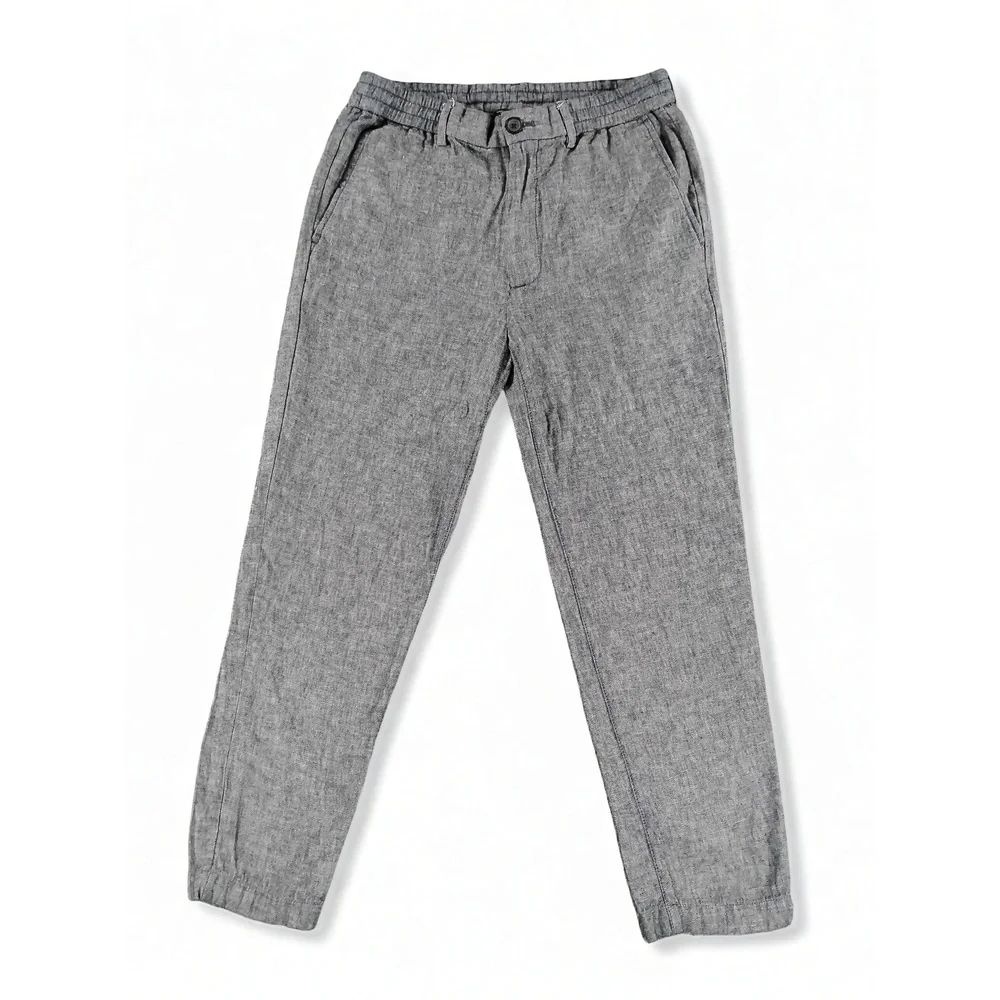 Minimalist Streetwear Banana Republic Mason Pant 30x30 Linen Cotton Drawstring